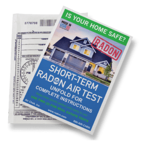 Short Term Radon Air Test Kit Instructions